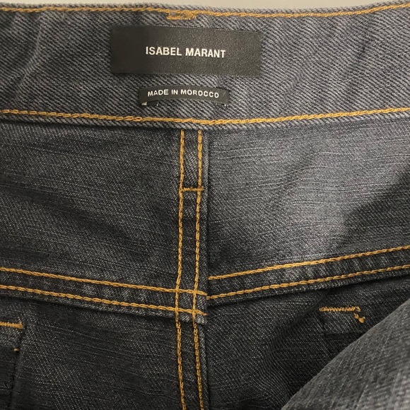 Isabel Marant Orrick Paneled High-rise Slim Jeans - Picture 7 of 9